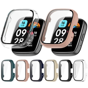 Tempered Glass Screen Protector Film Case Cover for Redmi Watch Youth Edition - Picture 1 of 20