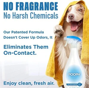 ® Pet Odor Eliminator Spray - Patented NO Fragrance NO Harsh Chemicals Organi... - Picture 1 of 1
