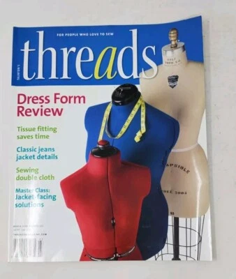Taunton's Threads Magazine March 2006 Dress Form Review  - Image 1 of 3