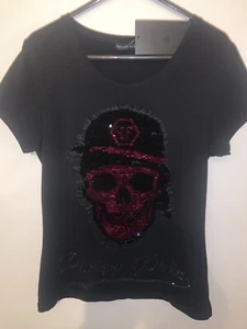 phillip plein t shirt Women. Most See Sequence Change Colours. Large To Med Slim - Picture 1 of 6