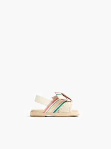 Baby ZARA SANDALEN GESTREIFT GR.21 Neu - Bild 1 von 6