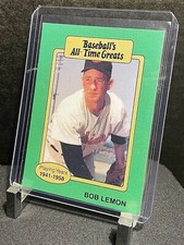 1987 Hygrade BOB LEMON Baseball’s All-Time Greats - Cleveland Indians