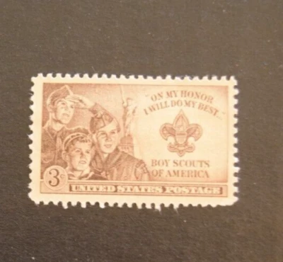 3 - 1950 US Stamp Scott #995 - 3 Cent - Boy Scouts - MNH/OG/VF - Image 1 of 2