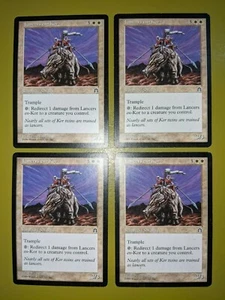 Lancers en-Kor x4 Stronghold 4x Playset Magic the Gathering MTG - Picture 1 of 1