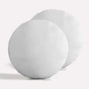 Round Floor Cushion Pad Cushions Inner Fillers Inserts Hollow Fiber Plump - Picture 1 of 13