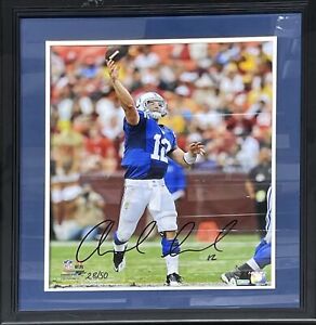 Andrew Luck Autographed Indianapolis Colts Framed 16x20 Photo PAN 39961