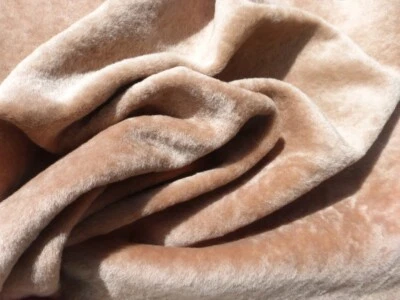 sheepskin shearling leather Thin hide Honey Gold silky Hair w/Tan Smooth Back - Image 1 of 4