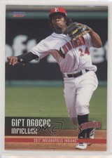 2017 Choice Indianapolis Indians Gift Ngoepe #16 Rookie RC