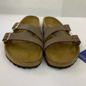 Birkenstock NEU ohne Karton Yao Balance Mocha Birkibuc schmale Weite - Größe wählbar - Bild 1 von 4