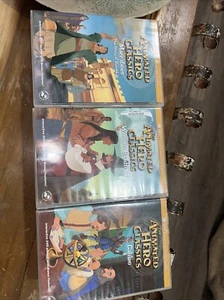 Nest Animated Hero Classics Lot 13 DVD Columbus, Bell, Keller, Galileo, Edison - Picture 1 of 7