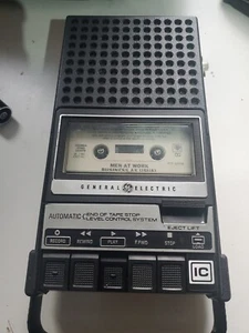 GE Cassette Recorder Player Model 3-5001 General Electric Vintage - Picture 1 of 5