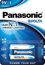 Panasonic Battery 6LR, Evolta 9V Alkaline, 6LR61EGE_1BP (Alkaline)