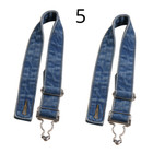 1 Pair of Denim Suspender Straps Detachable for Jeans Overall Bib Pants Straps