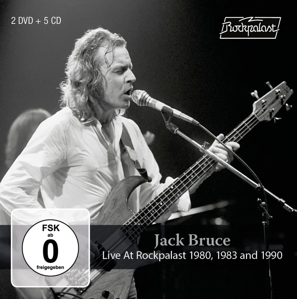 Jack Bruce - Live At Rockpalast 1980, 1983 And 1990, 5CD + 2DVD Neu - Bild 1 von 1