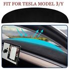 Fit Tesla Model 3/Y Dashboard Cover Flannel Silicone Non-Slip Model Pad Dash Mat