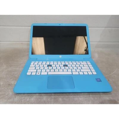 HP Stream 14-ax050na Laptop Blue 14" LCD Screen Intel Celeron N3060 USB & HDMI - Image 1 of 4