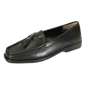 👡 PEERAGE Sonya Women's Wide Width Moccasin Design Comfort Leather Loafers 👡 - Picture 1 of 12