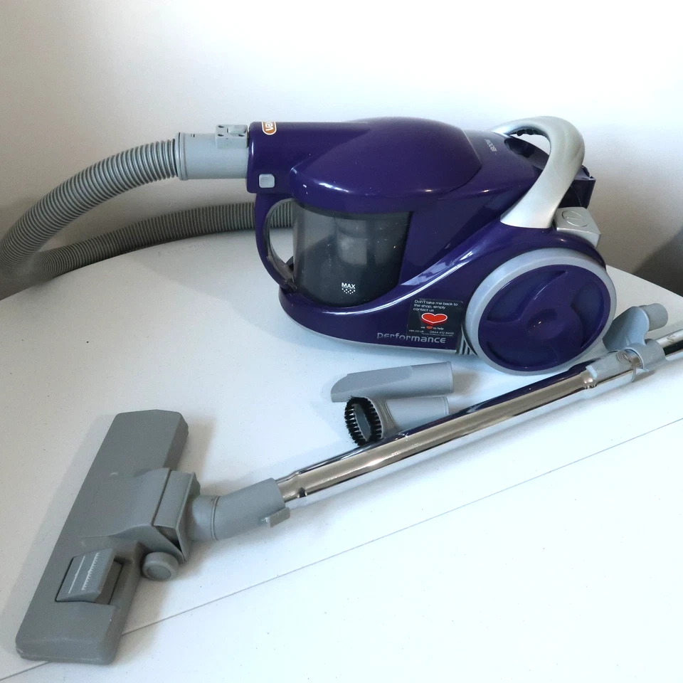 Vax Vacuum Cleaner Hoover performance 1800w Purple Attachments - Image 1 of 4