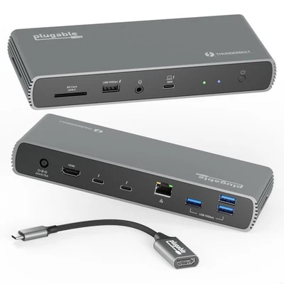 Plugable Thunderbolt 4 Dock with 100W Charging (tbt4udx1) - Image 1 of 4