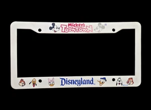 Disneyland Annual Passholder License Frame Plastic Vintage 1995 Made in USA - Picture 1 of 11