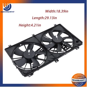 2013-2014 2015 For Lexus GS350 V6 3.5L Radiator Cooling Fan Assembly 1636131410 - Picture 1 of 12