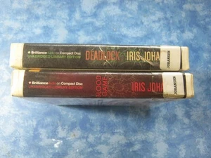 LOT OF 2 IRIS JOHANSEN CD AUDIOBOOKS Deadlock BLOOD GAME Ex-Library - Picture 1 of 3