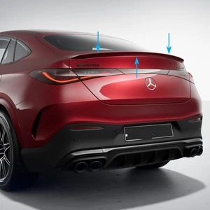 Heckspoiler für Mercedes GLC Coupe C254 Heckflügel Tuning Aufkleber SCHWARZ - Bild 1 von 5