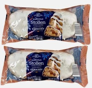 ZWEI (2) PACK STOLLEN L'oven Fresh Marzipan Stollen 26,4oz/750g Deutsch - Bild 1 von 3