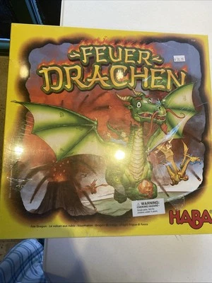 Feuer Drachen Fire Dragons Board Game  HABA Collectible Complete - Image 1 of 4