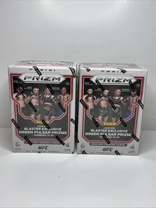 2 x NEW Panini 2022 Prizm UFC Fighting Trading Card BLASTER Boxes SEALED packs - Picture 1 of 5