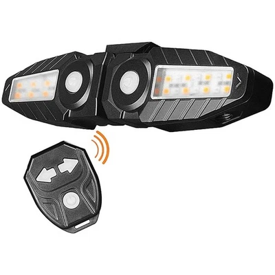 Wireless Bicycle Rear Light with Left Right Turn Signals and USB Charging - Image 1 of 4