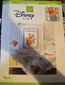Leisure Arts Disney Winnie The Pooh Baby Collection Counted Cross Stitch Book - Picture 1 of 2
