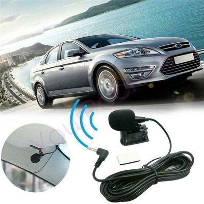 3.5mm Microphone Wired Clip External Assembly Mic for Car Stereo Radio 2022 NEW - Image 1 of 4
