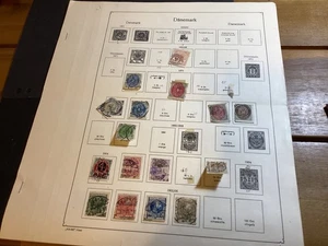 ICOLLECTZONE Danimarca Collezione High CV come nuovo usato incernierato (COL706) - Foto 1 di 19