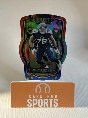 Nicholas Petit-Frere 2022 Panini Select Die-Cut Red/White/Blue Prizm - Image 1 of 2