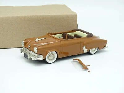 Brooklin Models SB 1/43 - Studebaker Commander Convertible Marrone 1952 17A PB - Immagine 1 di 2