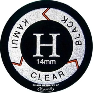 KAMUI HARD BLACK CLEAR POOL CUE TIPS BRAND NEW FREE SHIPPING BEST VALUE - Picture 1 of 7