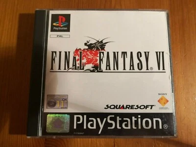 FINAL FANTASY VI COME NUOVO - PAL PS1 PSX ITALIANO PLAY STATION - Immagine 1 di 4