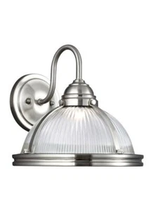 Sea Gull Pratt Street 11" Integrated LED Sconce, Brushed Nickel, 4106091S-962 - Picture 1 of 1