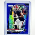 BIJAN ROBINSON 2024 PANINI PRIZM FOOTBALL #11 BLUE SHIMMER 7/25 Jersey Number