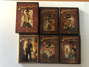 The adventures of indiana jones dvd collectionW/The Crystal Scull DVD Preowned - Picture 1 of 6