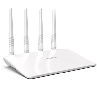 4-Antenna WiFi Router & Repeater (Up to 300Mbps) | Dual Mode, Remote Control - Image 1 of 4