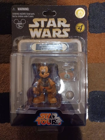 Disney Parks Star Wars Star Tours Minnie Mouse as Leia Boushh Disguise 2010 Cover