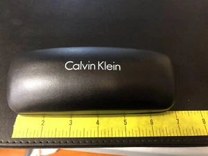 Calvin Klein Glasses Case Hard Black Case Unisex Eye Glasses Sunglasses - Picture 1 of 3