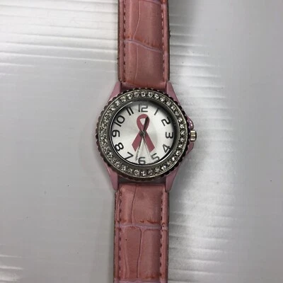Reloj X11 Geneva Cinta Rosa Retro Cuero Cocodrilo 7805 Japón Cristales Sin Probar Foto 1 de 4