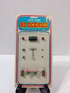 Accessori Life Like HO Scenics Station nuovi dipinti a mano #01126 vintage - Foto 1 di 7