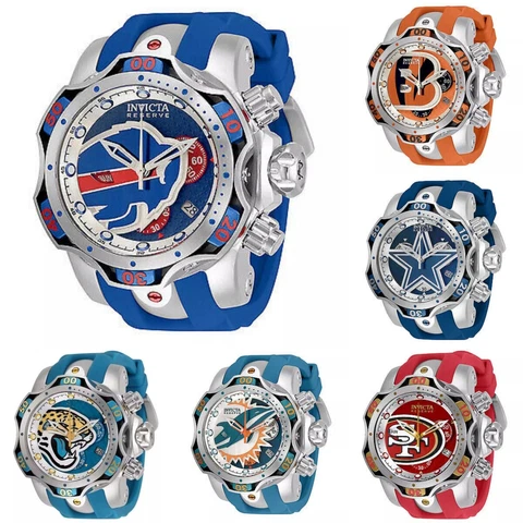 2023 NFL Football Fans Sports Waterproof Watch Men's Fashion Wristwatch Gifts Cover
