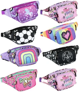 Kids Waist Pack Belt Bum Bag for Kids Fanny Pack Hip Bag Travel Wallet  - Picture 1 of 44