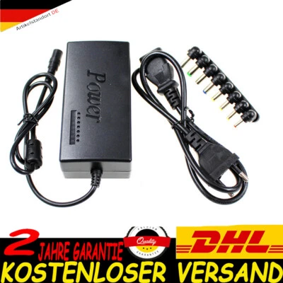 96W Universal Ladegerät Netzteil für Laptop Notebook DC 12-24V Ladekabel - Bild 1 von 4