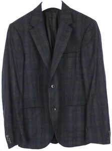 Tiger Of Sweden Jamot Blazer Men's (Eu) 50 Single Row Wool Mix Checked - Picture 1 of 10